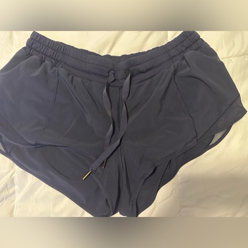 Lululemon dark blue shorts
